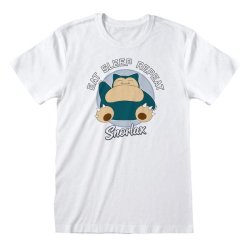 Pokémon Tričko - Snorlax Eat, Sleep, Repeat (velikost L)