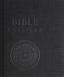 Poznámková Bible kralická černá