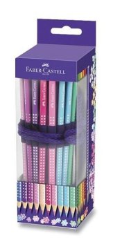 Faber - Castel Sparkle Pastelky v rolovacím pouzdře 20 ks