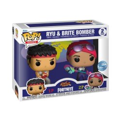 Funko POP Games: Fortnite - 2pack Ryu & Brite Bomber (exclusive special edition)