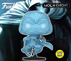 Funko POP Marvel: Moon Knight Jumping (exclusive special edition GITD)