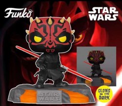 Funko POP Deluxe: Star Wars Sith - Darth Maul (exclusive special edition GITD)