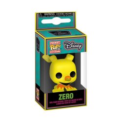 Funko POP Keychain: The Nightmare Before Christmas - Zero (BlackLight edition)