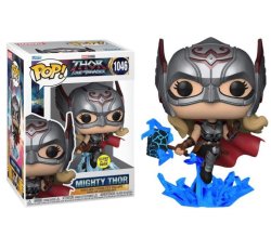 Funko POP Marvel: Thor Love and Thunder- Mighty Thor (exclusive special edition GITD)