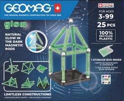 Stavebnice Geomag Glow 25 pcs