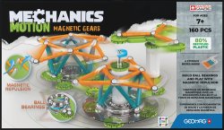 Stavebnice Geomag Mechanics Motion 160 pcs