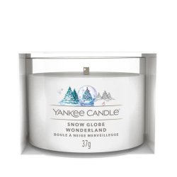 YANKEE CANDLE Snow Globe Wonderland svíčka votivní 37g