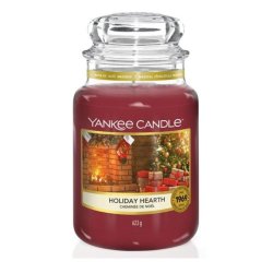YANKEE CANDLE Holiday Hearth svíčka 623g