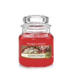 YANKEE CANDLE Peppermint Pinwheels svíčka 104g