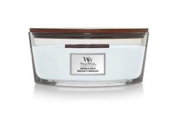 WoodWick Magnolia Birch svíčka loď 453,6