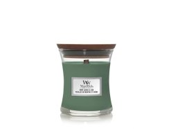 WoodWick Mint Leaves & Oak svíčka váza 85g