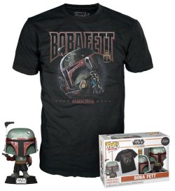 Funko POP & Tee: Star Wars - Bobba Fett (velikost trička XL)