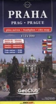 Praha - plán - měkká 1:24000