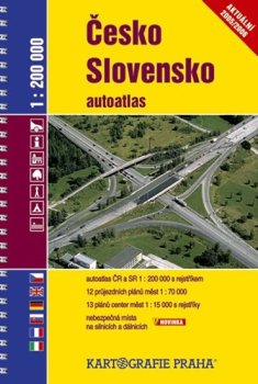 Slovensko / autoatlas - spirála