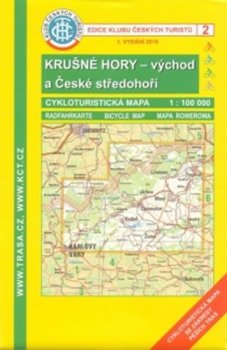 KRUŠNÉ HORY-VÝCHOD A ČESKÉ STŘEDOHOŘÍ 1:100 000