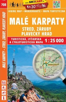 SC 708 Malé Karpaty, Stred, Záruby 1:25 000