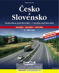 Česko + Slovensko atlas A4 1:200T spirála