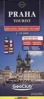 Praha/plan tourist 1:15 000