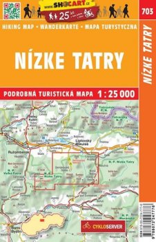703 Nízké Tatry / Turistická mapa SHOCart