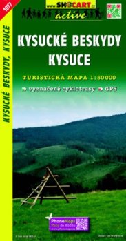 Kysucké Beskydy, Kysuce 1:50T/1077 Turistická mapa SHOCart