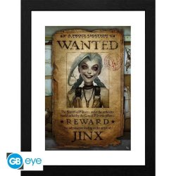 League of Legends Zarámovaný plakát - Jinx Wanted