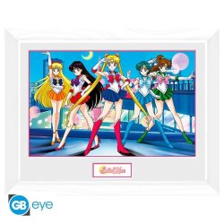 Sailor Moon Zarámovaný plakát - Group