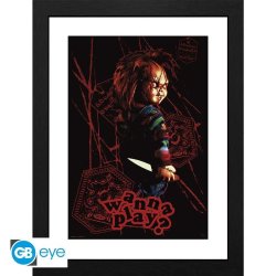 Chucky Zarámovaný plakát - Wanna play