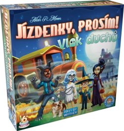 Jízdenky, prosím! Vlak duchů - rodinná hra