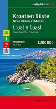 Chorvatské pobřeží 1:200.000 / Croatia Coast: 1:200000