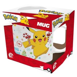 Pokémon keramický hrnek 320 ml - Vánoční Pikachu