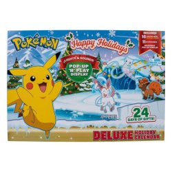 Pokémon Advent Calendar Holiday 2022 Deluxe (adventní kalendář s figurkami Pokémonů Deluxe)