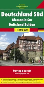 Deutschland Süd/Německo-jih 1:500T/automapa