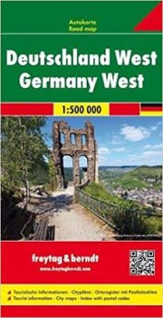 Deutschland West/Německo-západ 1:500T/automapa