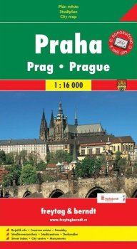 Praha 1:16 T plán města