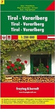 Tirol Vorarlberg 1:200T Rakousko 7