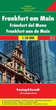 Frankfurt 1:20T/plán města