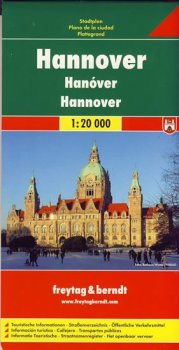 Hannover 1:20T/plán města