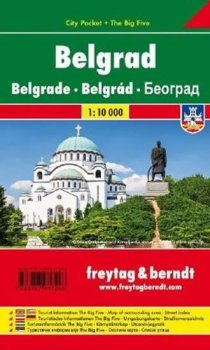 Belgrad/Bělehrad 1:10T/kapesní plán města