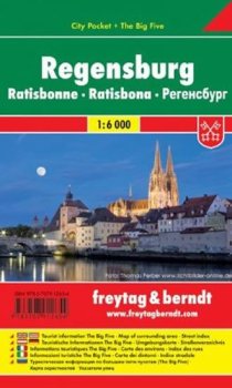 Regensburg 1:6T/kapesní plán města