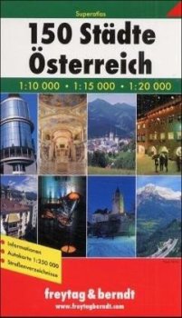 STAÖ Rakousko atlas 125 měst