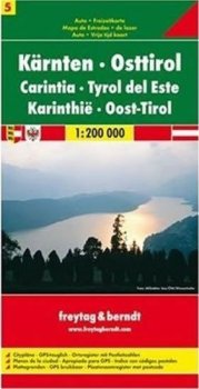 Karnten Osttirol Carintia automapa 1:200