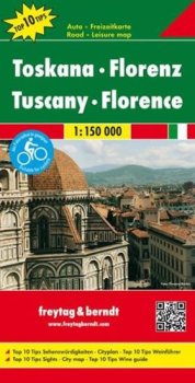 Toskana-Florenz/Toskánsko,Florencie 1:150T/automapa