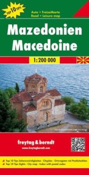 Mazedonien/Makedonie 1:200T/automapa