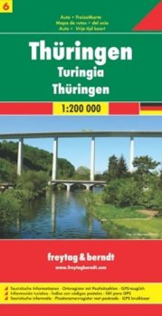 Thüringen/Durynsko 1:200T/automapa