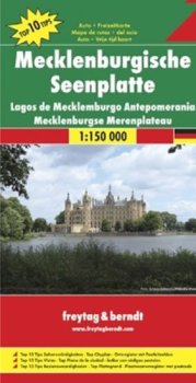 Mecklenburgische Seenplatte/Meklenburská jezerní plošina 1:150T/automapa