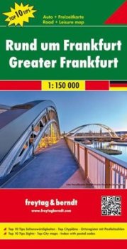 Rund um Frankfurt, Top 10 Tips/Okolí Frankfurtu 1:150T/automapa