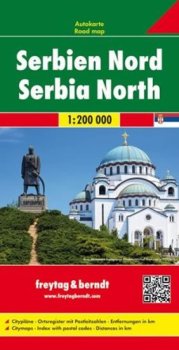 Serbien Nord/Srbsko-sever 1:200T/automapa