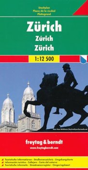 Zürich/Curych 1:12,5T/plán města