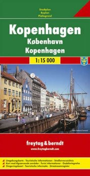 Kopenhagen/Kodaň 1:15T/plán města