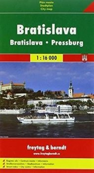 Bratislava - plán města 1:16 tis.